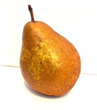 Quark-Soufflée mit Birne und Tonka-Bohne