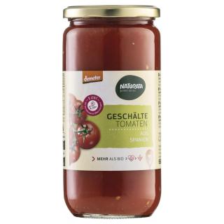 Tomaten geschält in Tom.-saft