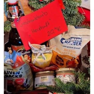 a Geschenkkorb herzhaft