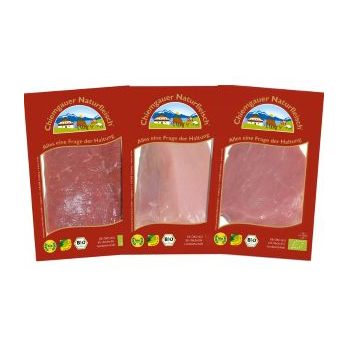 Fondue-Fleisch Rind/Schw./Pute (ca 0,9 kg)