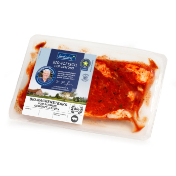 Nackensteaks, gewürzt 2 Stüc