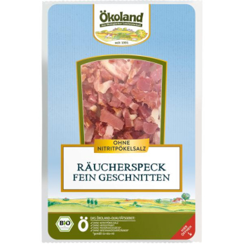 Räucherspeck fein geschnitten
