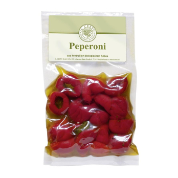 Kirschpeperoni pikant, mariniert