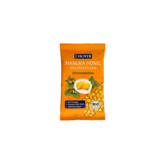 Manuka Halspastillen Zitronenmelise