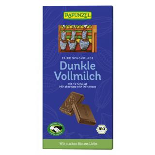Vollmilch Schokolade Dunkel 46%