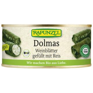 Dolmas Weinblätter gefüllt mit Reis