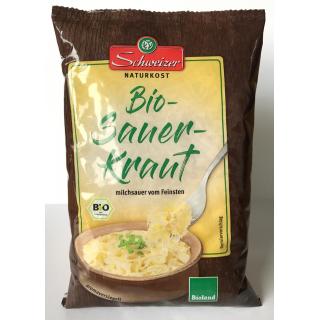 Sauerkraut im Beutel