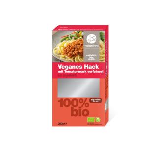Veganes Hack mit Tomatenmark