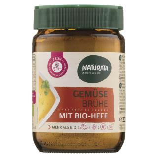 Gemüsebrühe mit Bio Hefe