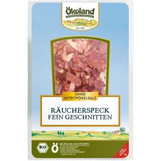 Räucherspeck fein geschnitten