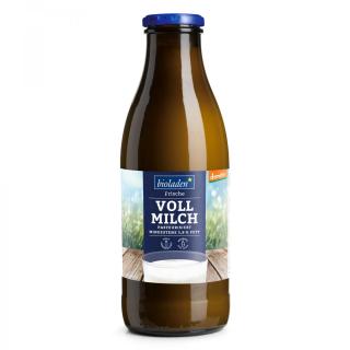 b* Demeter Vollmilch 3,8% Flasche