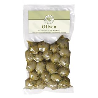 Griech. Oliven grün entsteint mar.