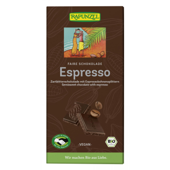 Zartbitterschokolade mit Espresso 55%