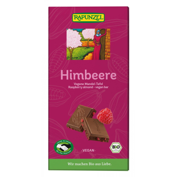 Himbeere vegane Mandel-Tafel HIH