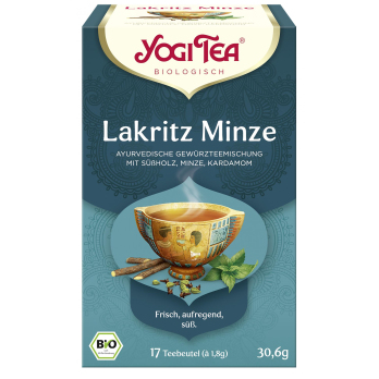 Yogi Tee Lakritz Minze