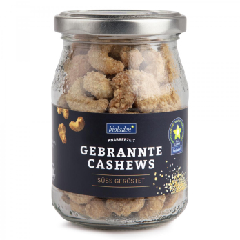 b*gebrannte Cashews süss geröstet