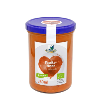 Paprikasuppe mit Süßkartoffel